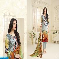 Flower vol-1 Wholesale  Glace cotton Dress material